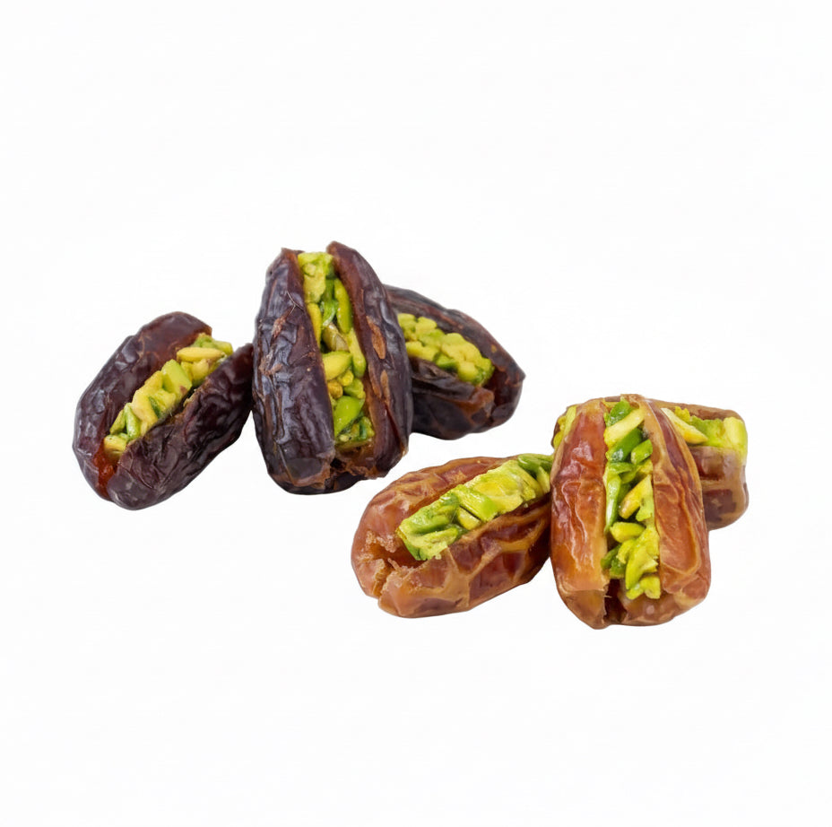 Medjool & Sagai Dates Stuffed with Pistachio
