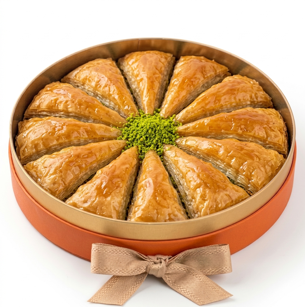 Slice Pistachio Baklava